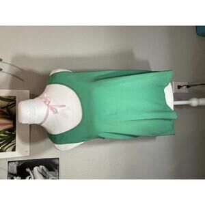 Frenchi Women's Green Tank Top - Size M